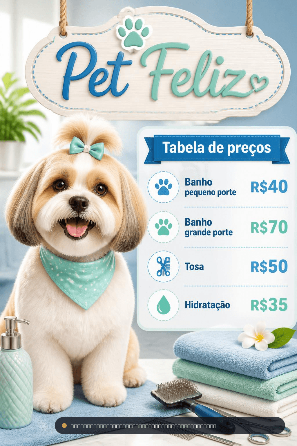 Tabela de preços