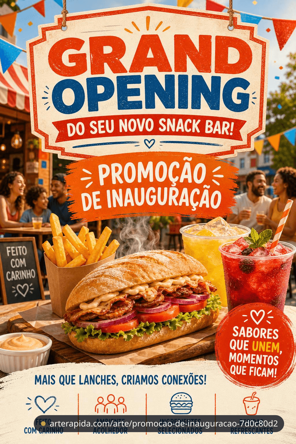 Promoção de inauguração