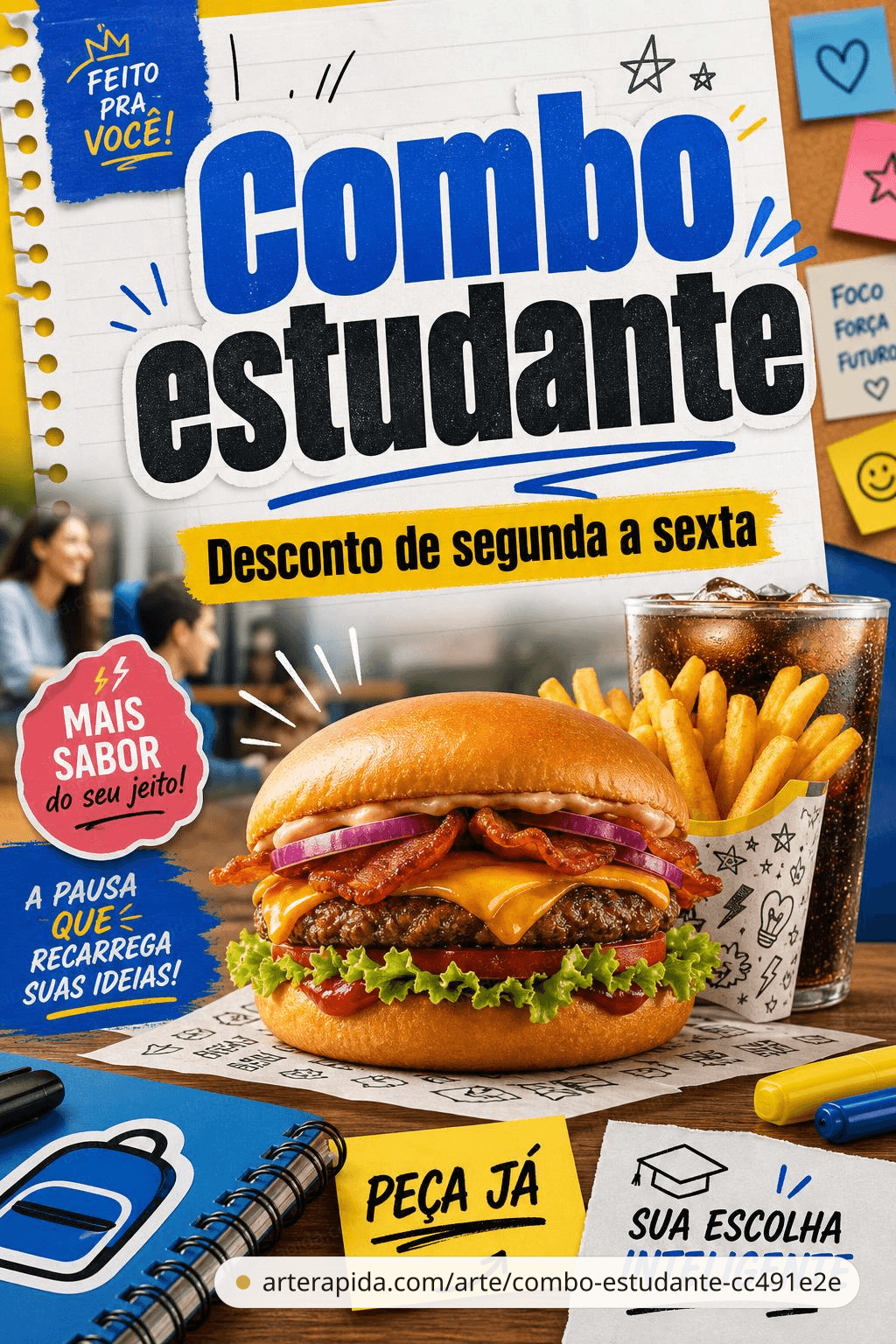 Combo estudante