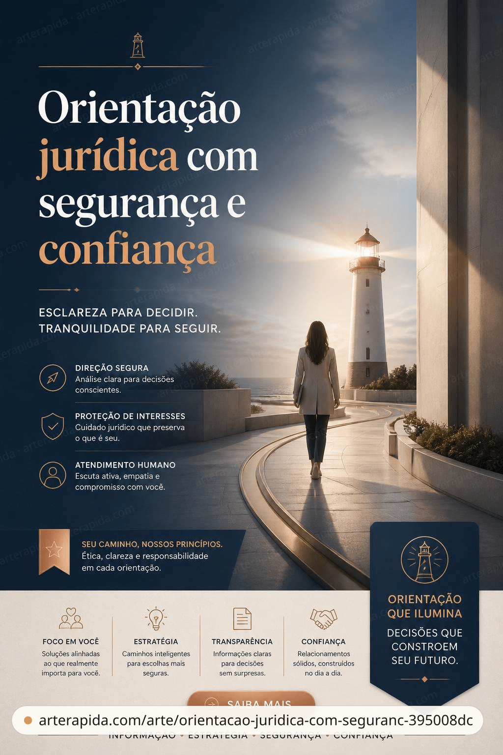 Orientação jurídica com segurança e confiança