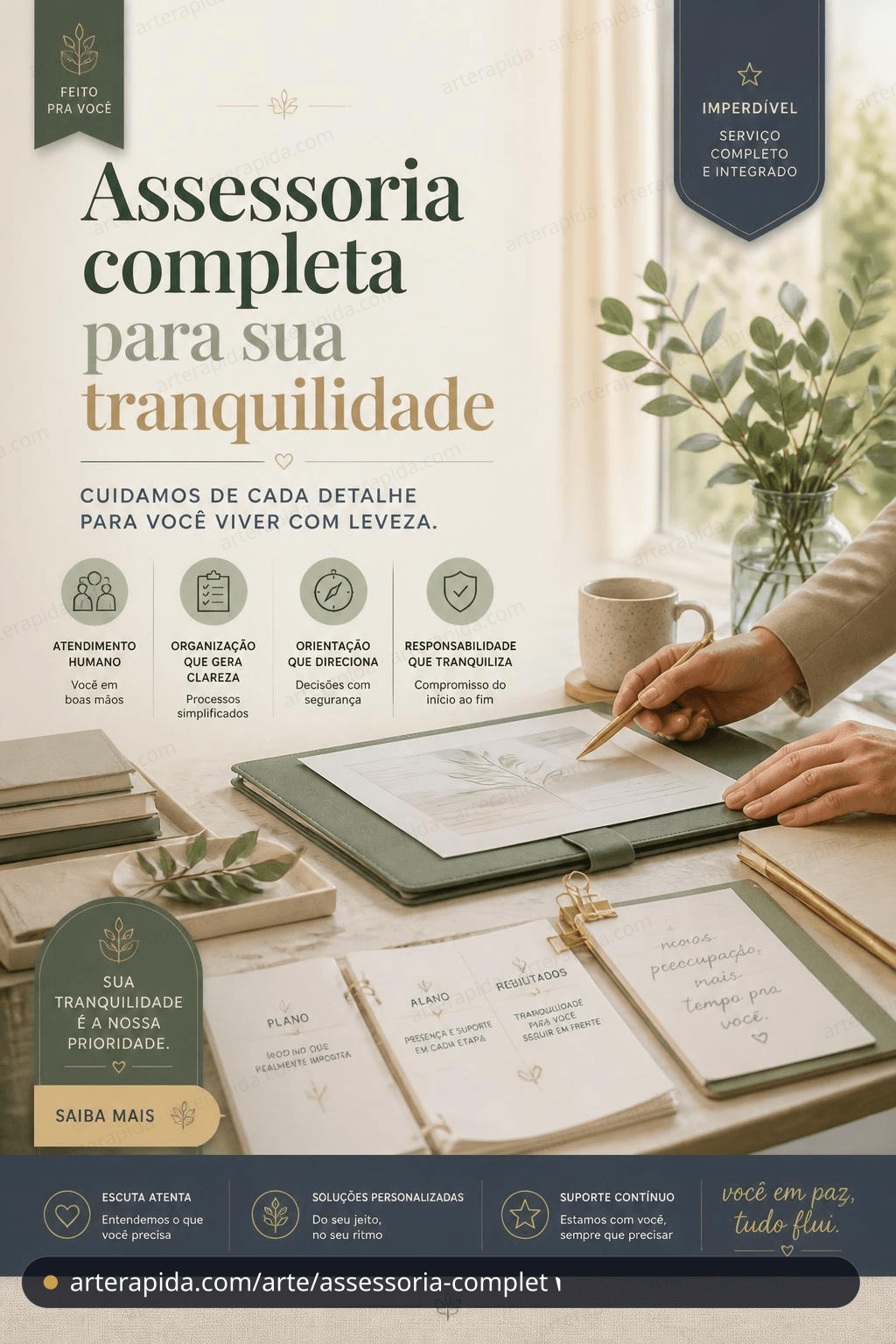 Assessoria completa para sua tranquilidade